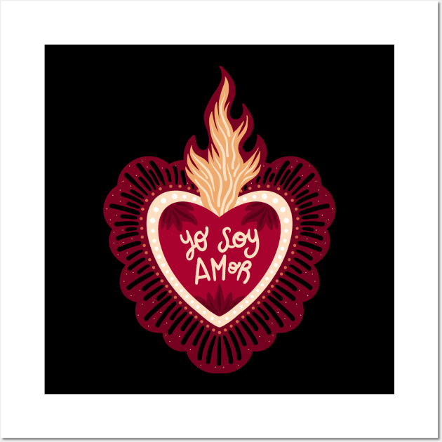 YO SOY AMOR Wall Art by MAYRAREINART